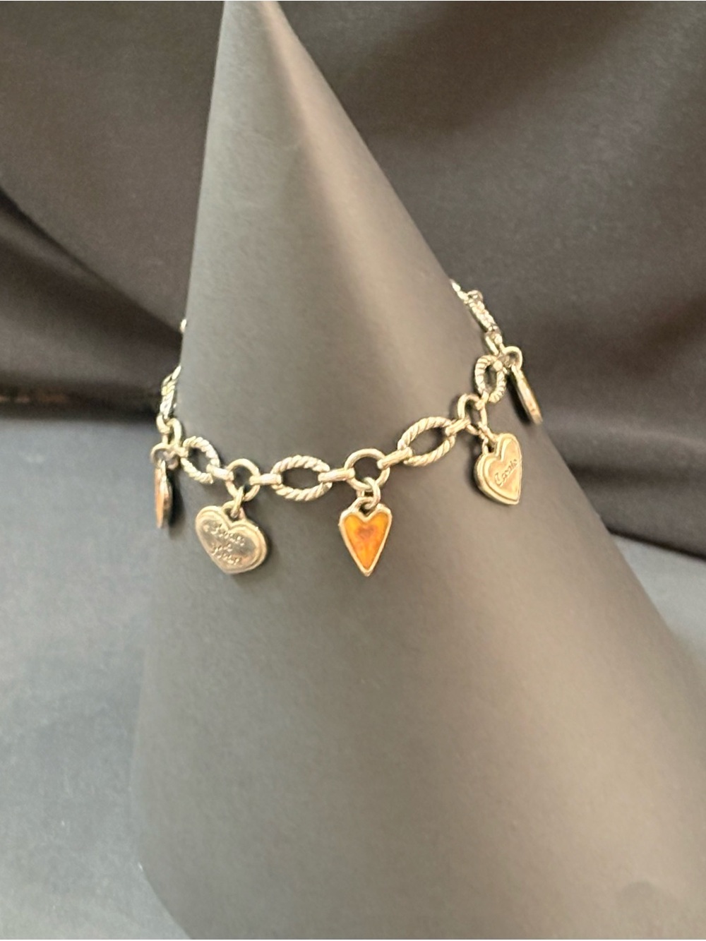 Brighton Topaz Heart Bracelet